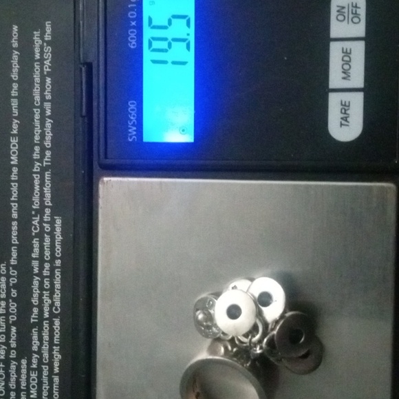 Silver 925 Diesel Ring with Engraved Rivets - Picture 7 of 7